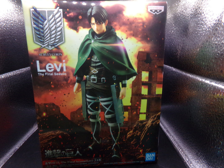 BanPresto - Attack on Titan - The Final Season Levi Figure NEW