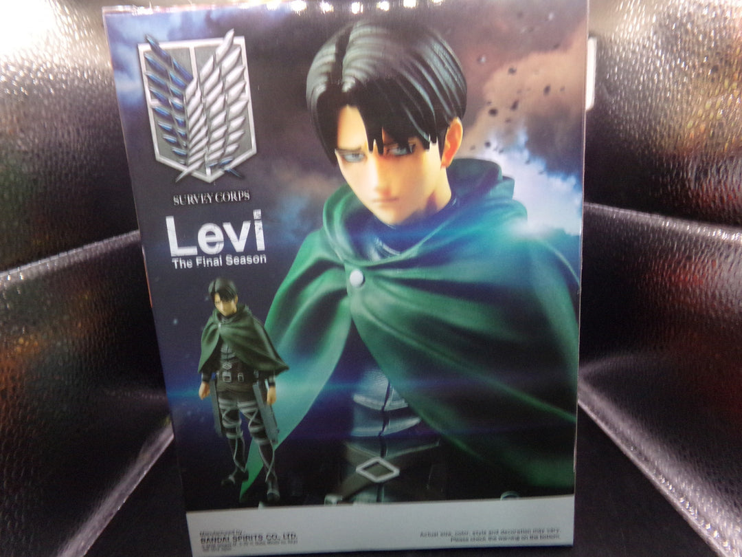 BanPresto - Attack on Titan - The Final Season Levi Figure NEW