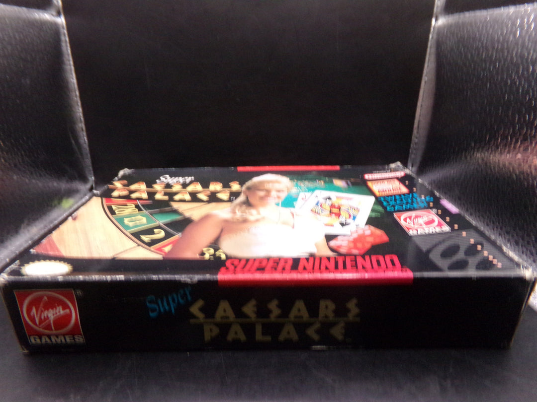 Super Caesars Palace Super Nintendo SNES Boxed Used