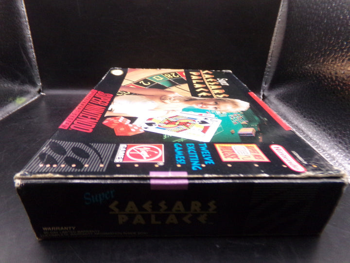 Super Caesars Palace Super Nintendo SNES Boxed Used