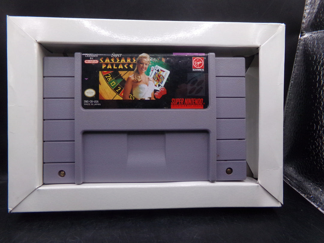 Super Caesars Palace Super Nintendo SNES Boxed Used