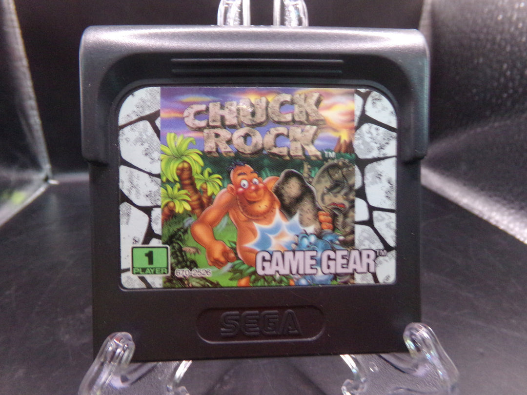 Chuck Rock Sega Game Gear Used