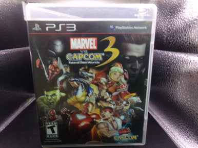 Marvel Vs Capcom 3: Fate of Two Worlds Playstation 3 PS3 Used