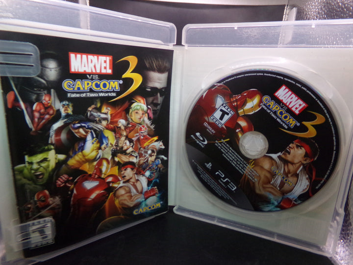 Marvel Vs Capcom 3: Fate of Two Worlds Playstation 3 PS3 Used