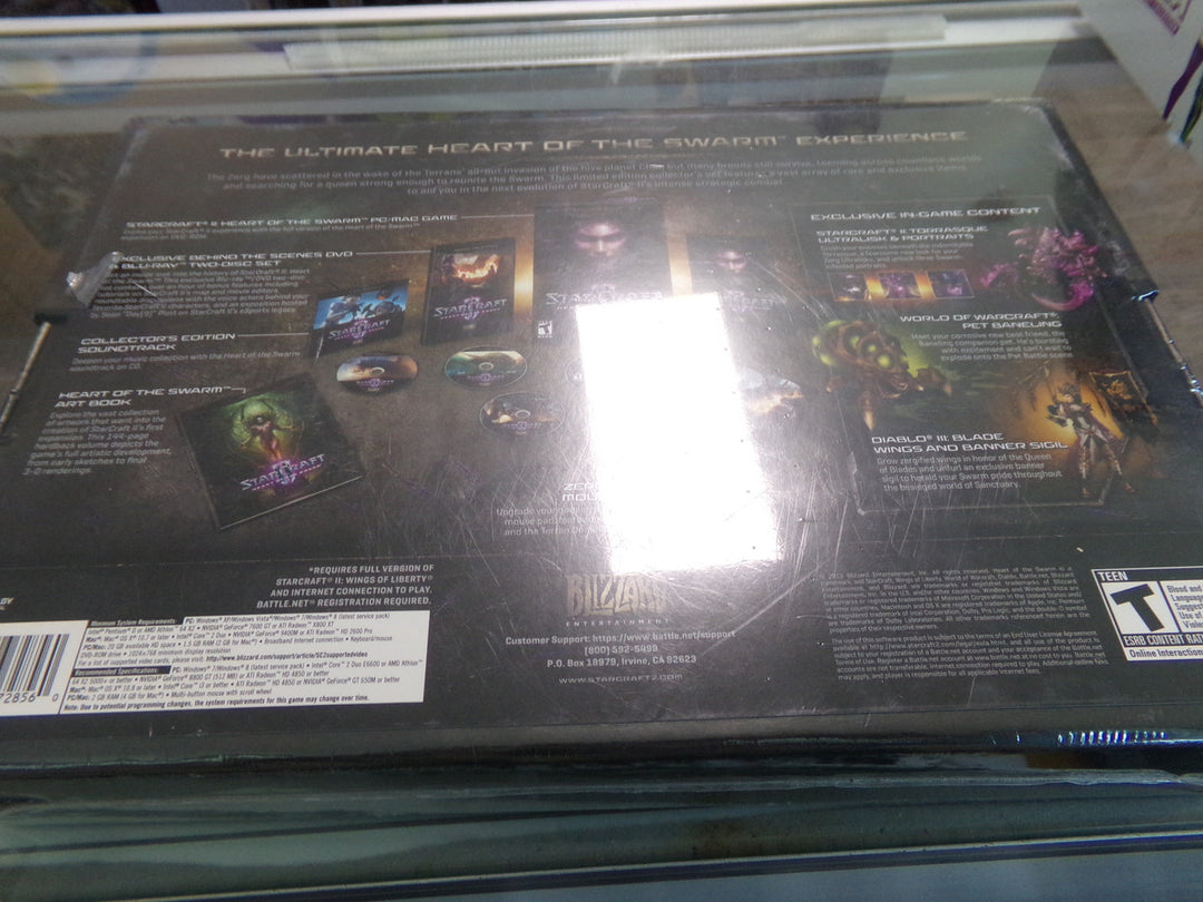 Starcraft II: Heart of the Swarm Collector's Edition PC NEW