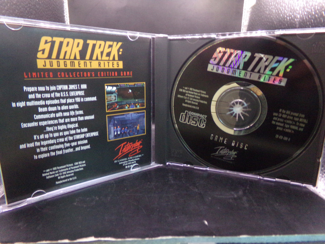 Star Trek: Judgment Rites Limited Collector's Edition PC Used