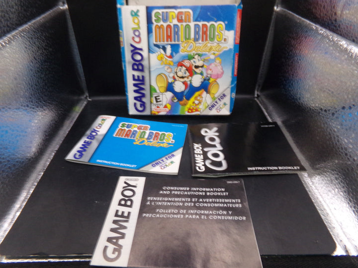 Super Mario Bros. Deluxe Game Boy Color BOX ONLY