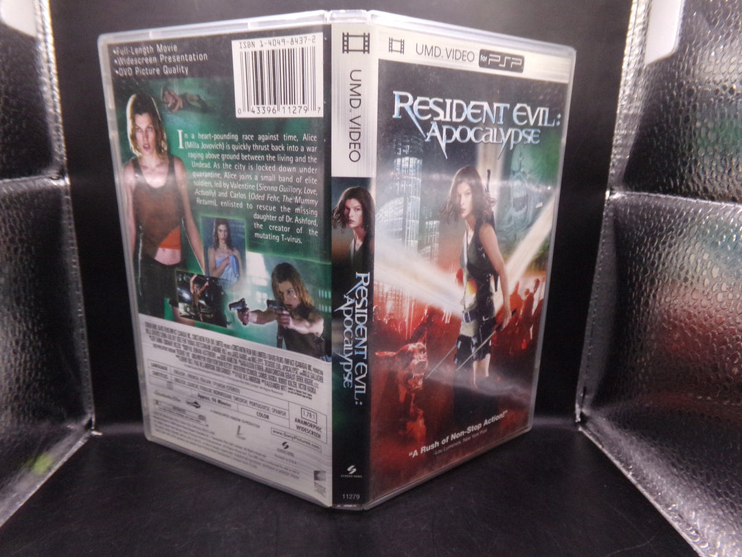 Resident Evil: Apocalypse Playstation Portable PSP UMD Movie Used