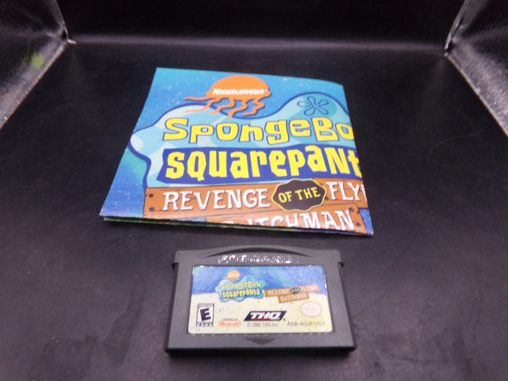 Spongebob Squarepants: Revenge of the Flying Dutchman Game Boy Advance GBA Boxed Used