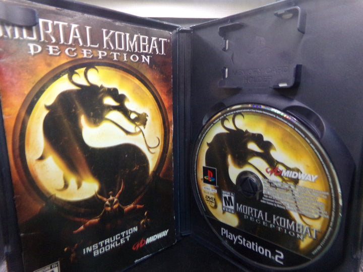 Mortal Kombat: Deception Playstation 2 PS2 Used