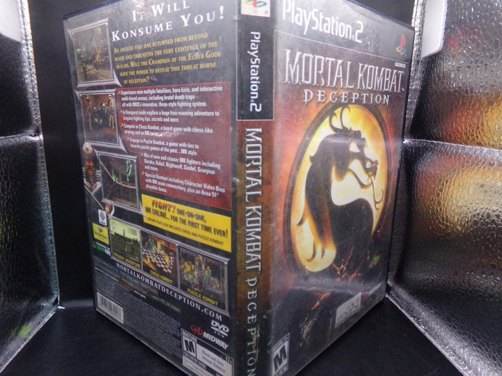 Mortal Kombat: Deception Playstation 2 PS2 Used