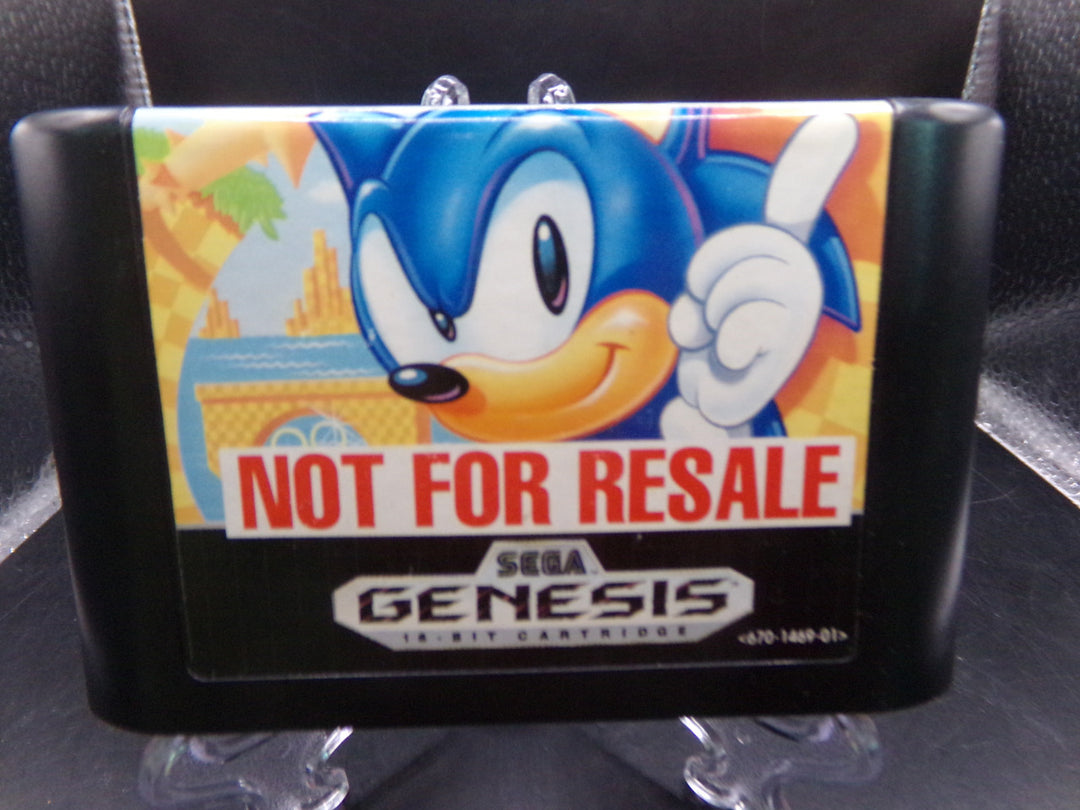 Sonic the Hedgehog Sega Genesis Used