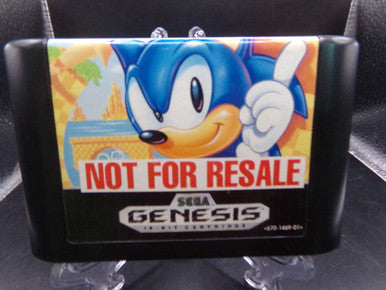 Sonic the Hedgehog Sega Genesis Used