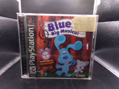 Blue's Clues: Blue's Big Musical Playstation PS1 Used