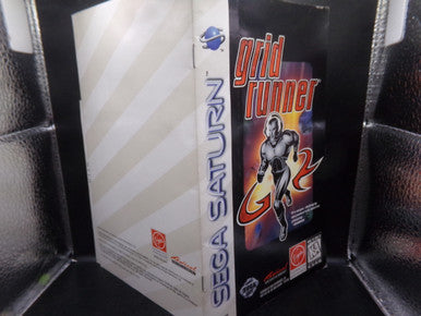 Grid Runner Sega Saturn MANUAL ONLY