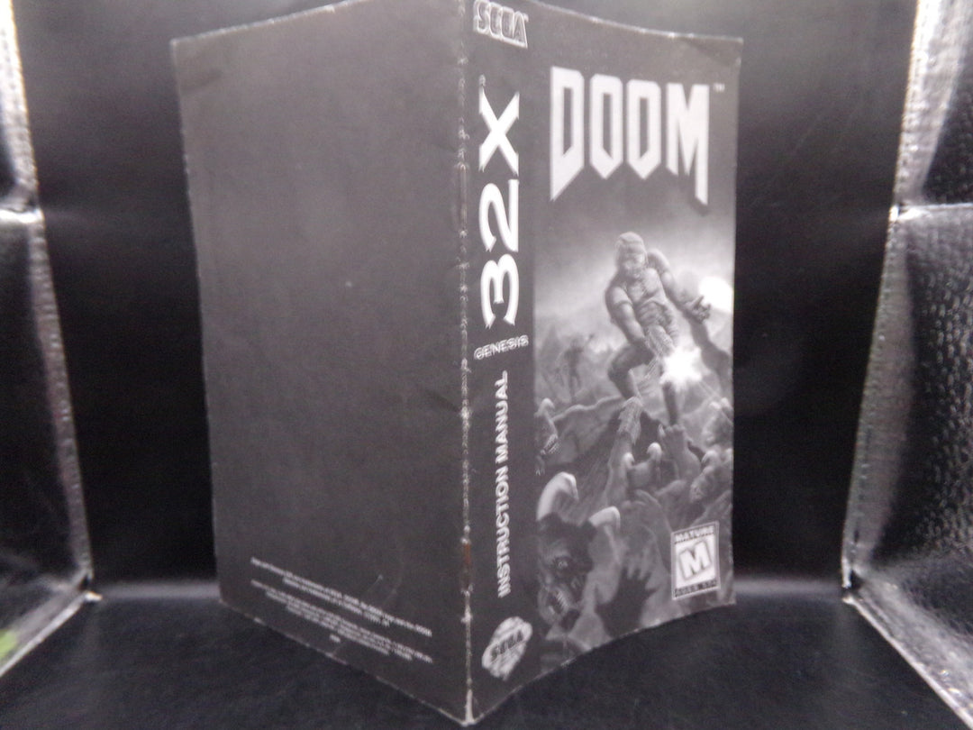 Doom Sega 32X MANUAL ONLY