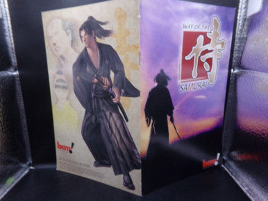 Way of the Samurai Playstation 2 PS2 MANUAL ONLY