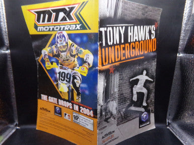 Tony Hawk's Underground Gamecube MANUAL ONLY