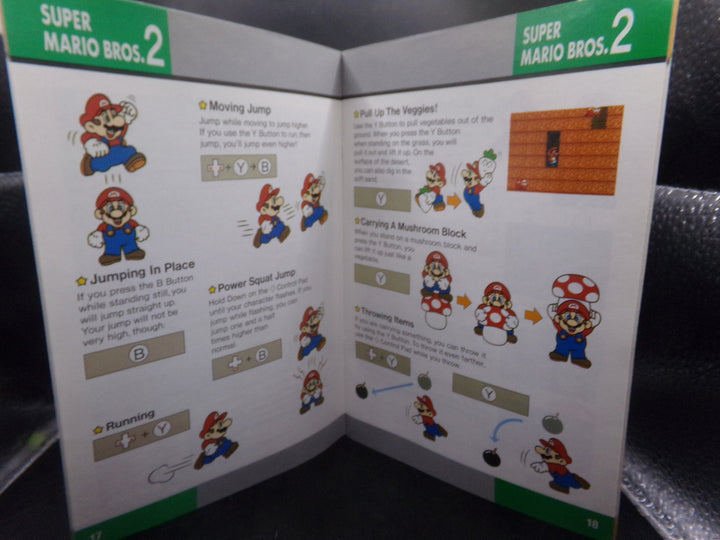 Super Mario All-Stars Super Nintendo SNES MANUAL ONLY