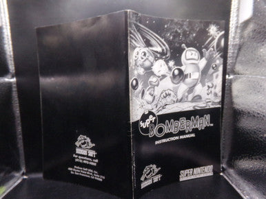 Super Bomberman Super Nintendo SNES MANUAL ONLY