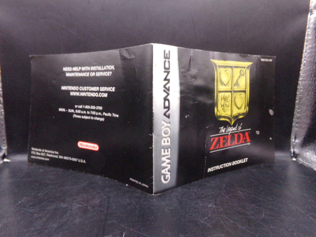 The Legend of Zelda (Classic NES Series) Game Boy Advance GBA MANUAL ONLY