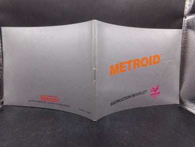 Metroid Nintendo NES MANUAL ONLY