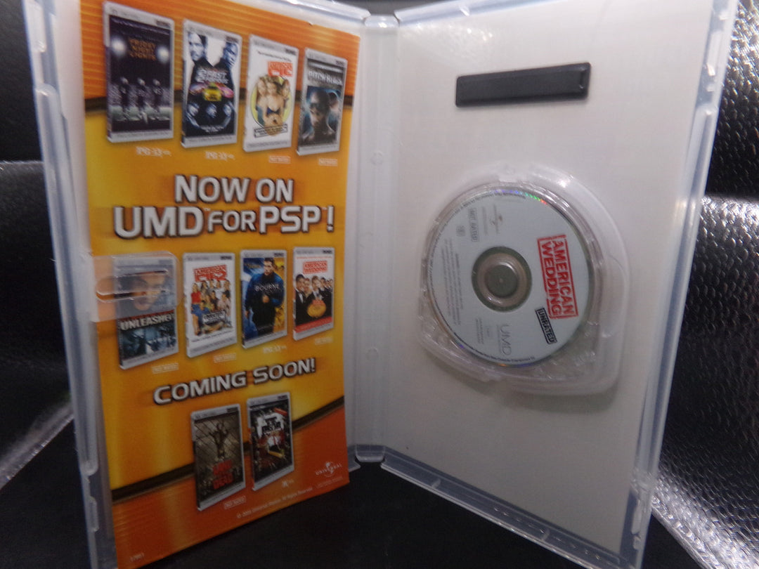American Wedding Playstation Portable PSP UMD Movie Used