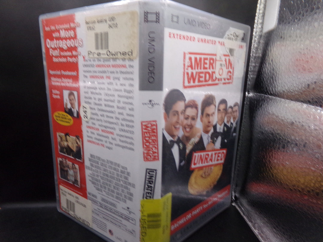 American Wedding Playstation Portable PSP UMD Movie Used
