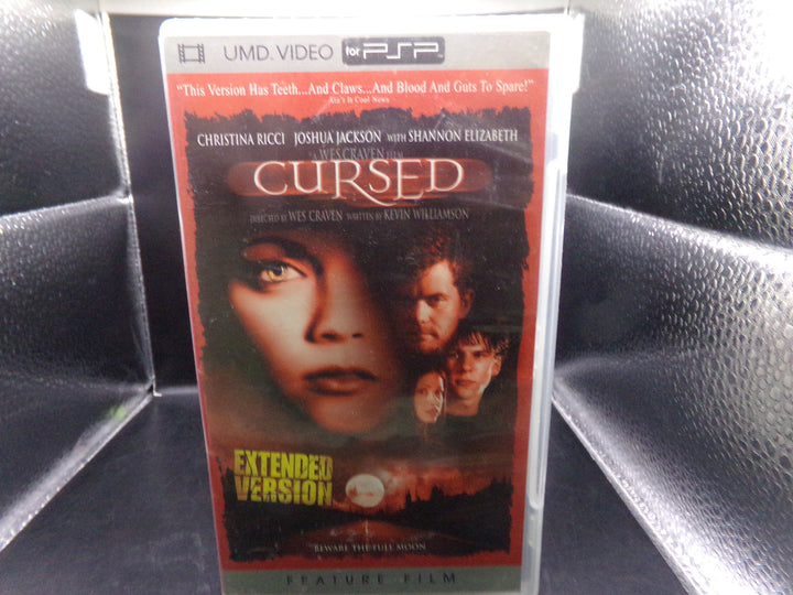 Cursed Playstation Portable PSP UMD Movie Used