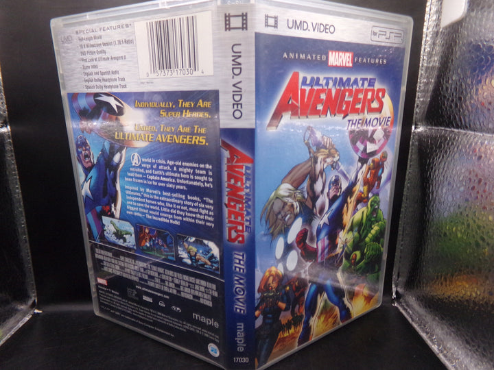 Marvel Ultimate Avengers The Movie Playstation Portable PSP UMD Movie Used