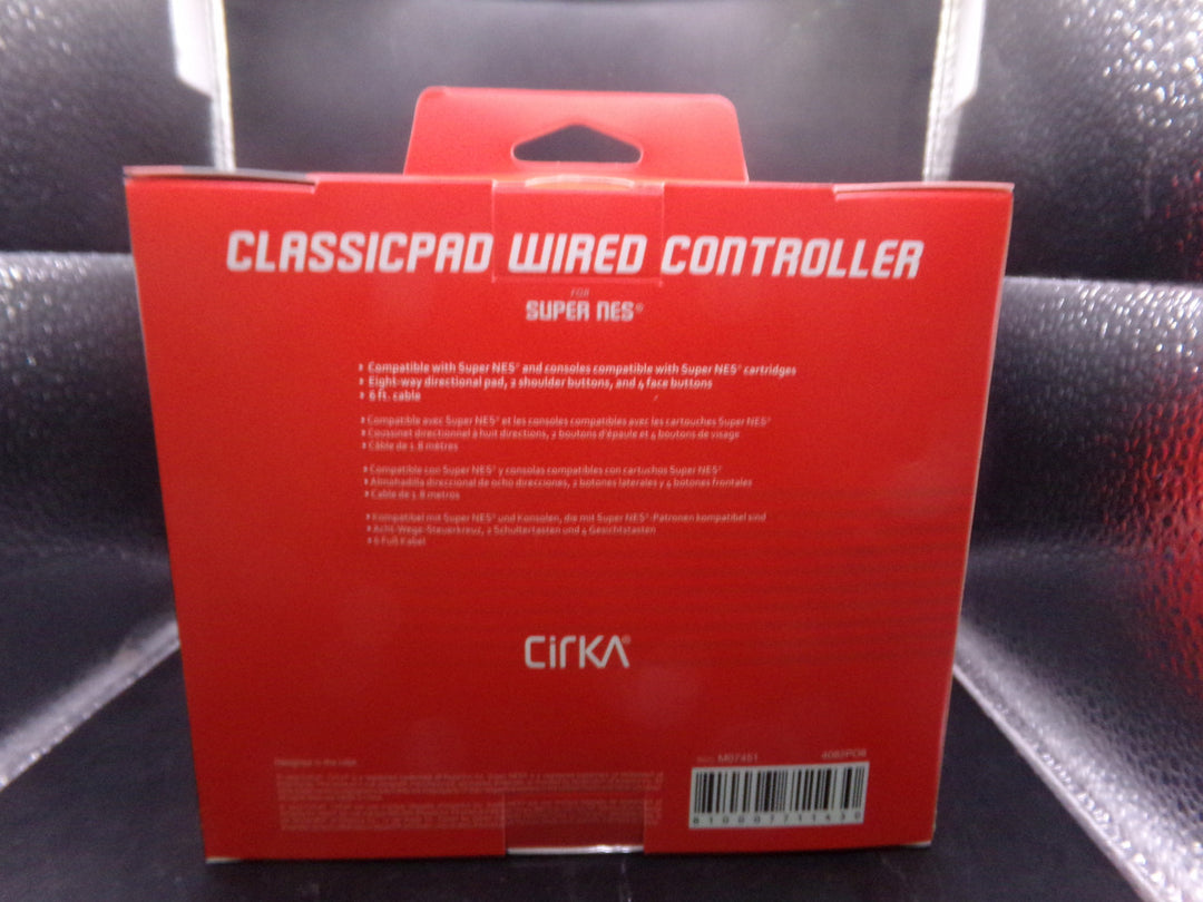 Cirka Super Nintendo SNES Controller "ClassicPad" For Original Super Nintendo NEW