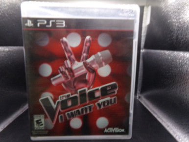 The Voice I Want You Playstation 3 PS3 Used