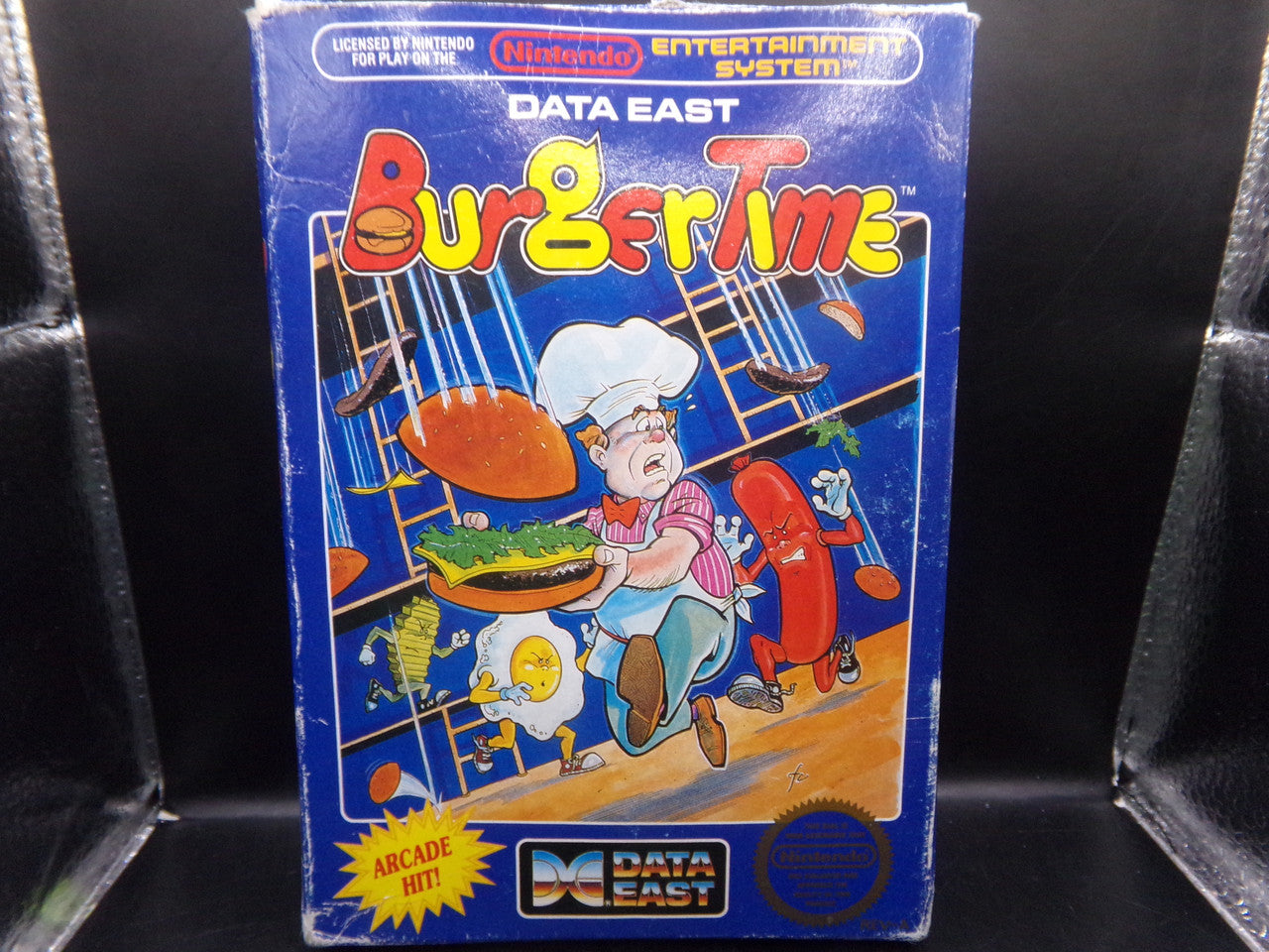 Burger Time (Nintendo Entertainment System, on sale 1987) Tested - Authentic