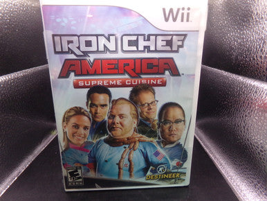 Iron Chef America: Supreme Cuisine Wii Used