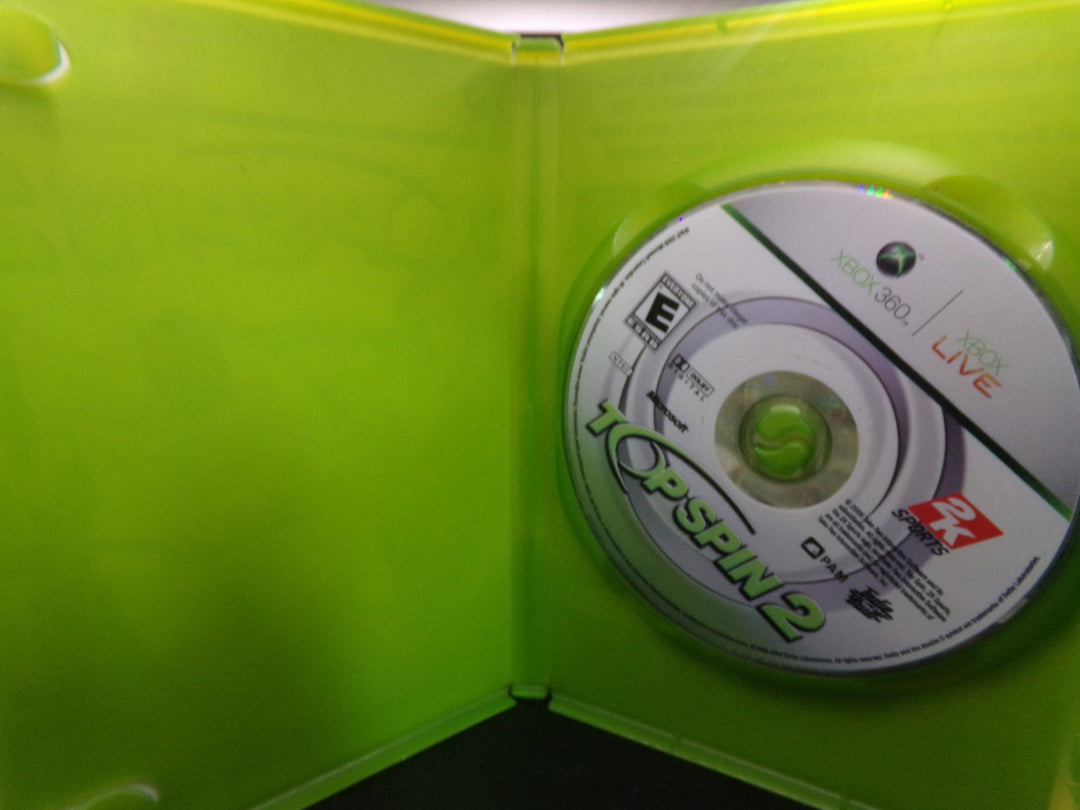 Top Spin 2 Xbox 360 Used