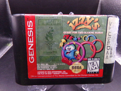 Izzy's Quest for the Olympic Rings Sega Genesis Used