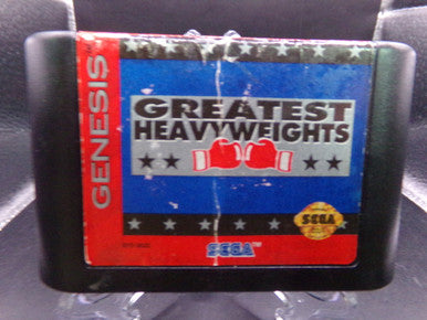 Greatest Heavyweights Sega Genesis Used