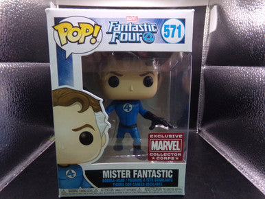 Fantastic Four - #571 Mister Fantastic (Marvel Collector Corps) Funko Pop