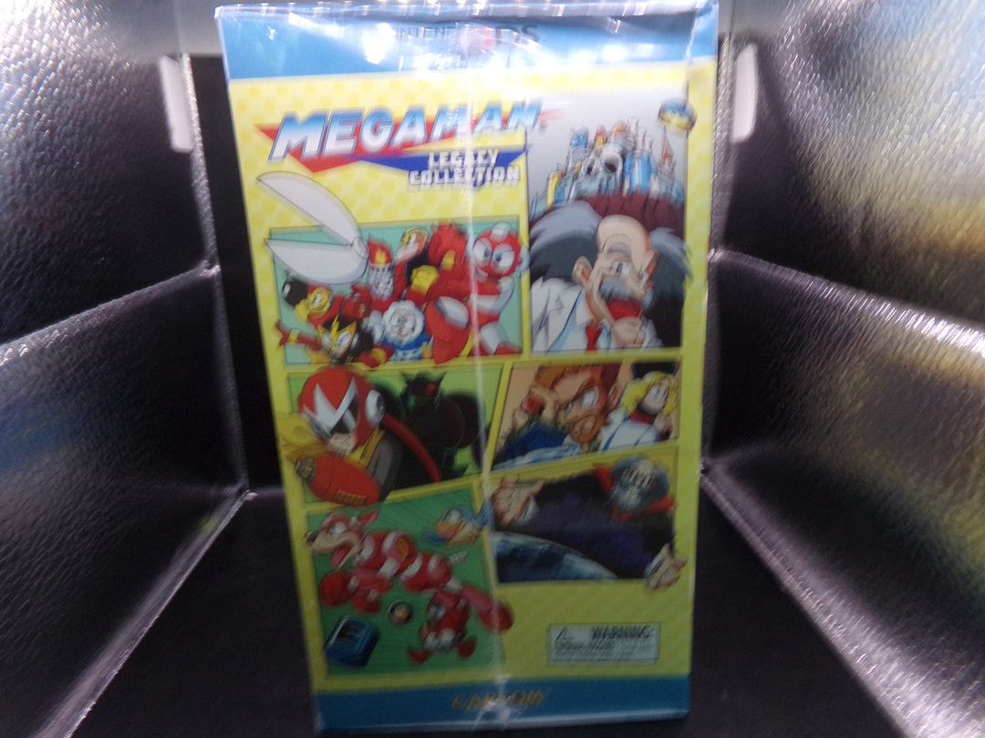 Mega Man Legacy Collection With Gold Mega Man Amiibo Nintendo 3DS NEW