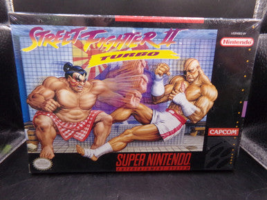 Street Fighter II Turbo Super Nintendo SNES NEW