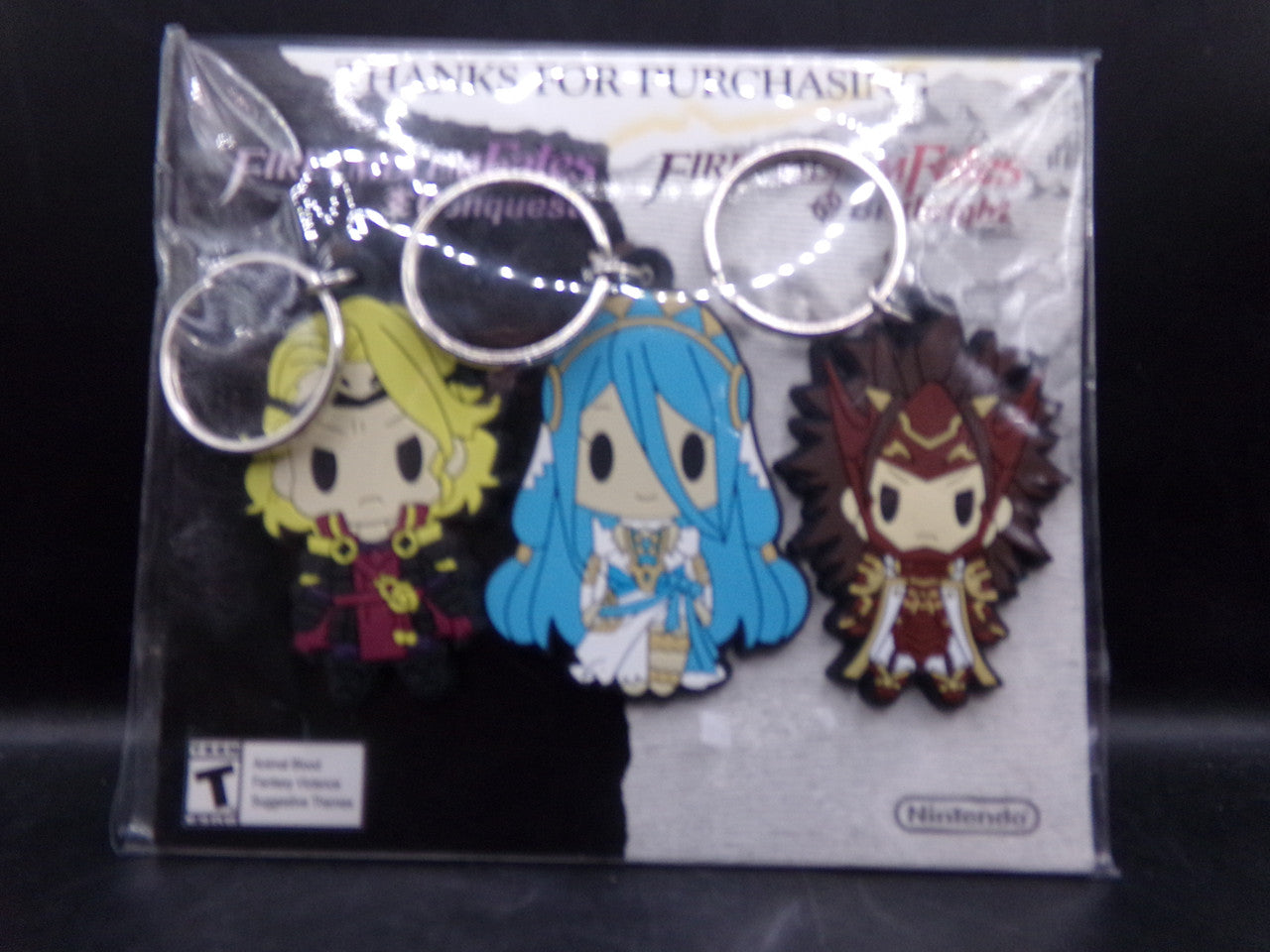 Fire Emblem popular Fates keychain lot