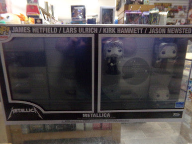 Metallica - Metallica (The Black Album), James Hetfield, Lars Ulrich, Kirk Hammett, Jason Newsted (Walmart 2021 Limited Edition Exclusive) Funko Pop