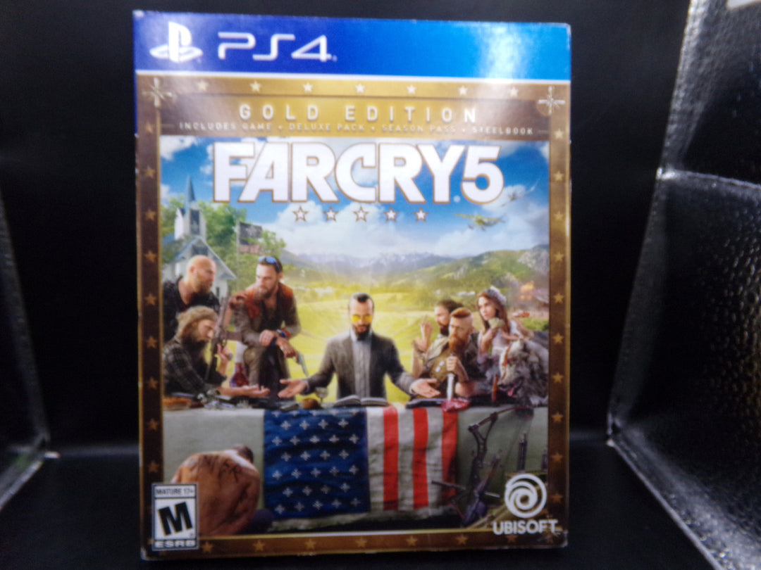 Far Cry 5 With Steelbook Playstation 4 PS4 Used