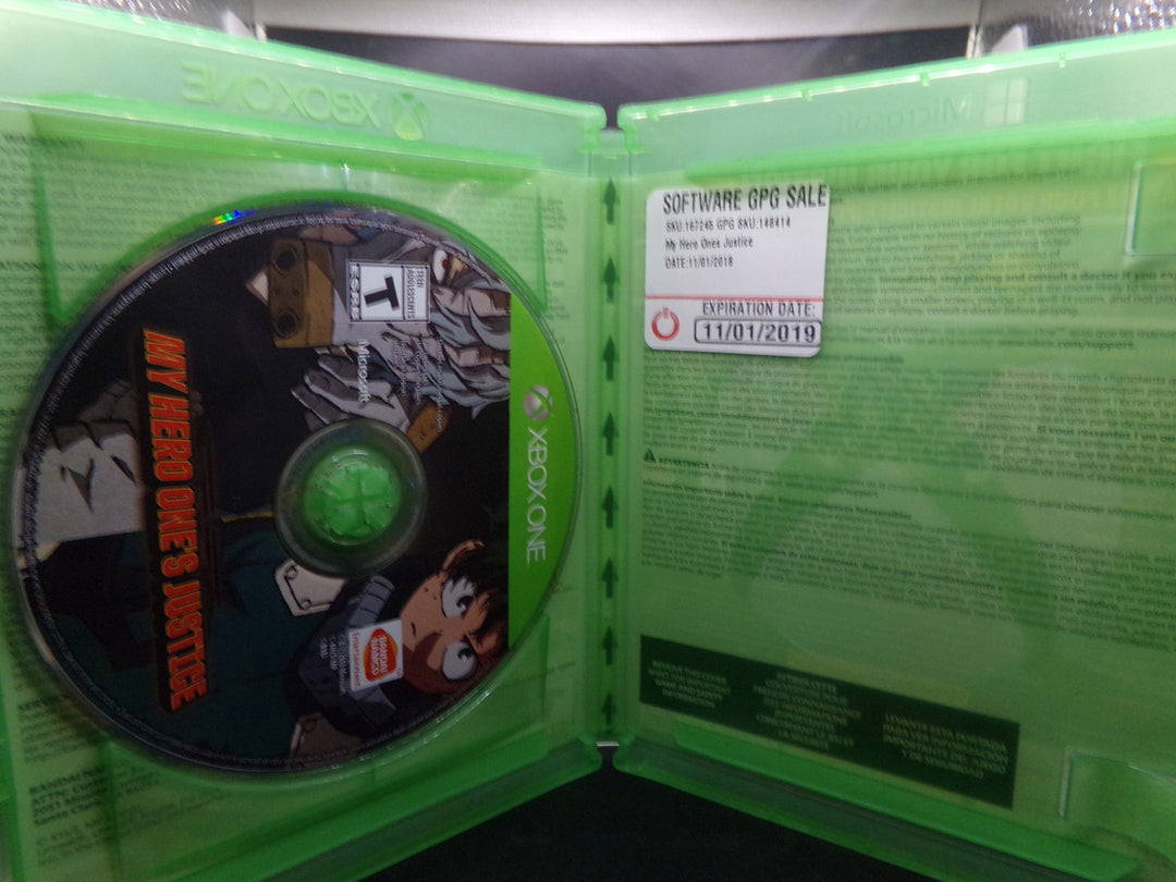 My Hero One's Justice Xbox One Used