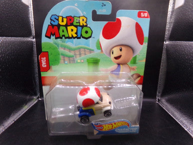 Hot Wheels Super Mario Character Cars 2022 - Toad NEW