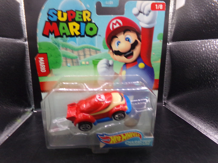 Hot Wheels Super Mario Character Cars 2022 - Mario NEW