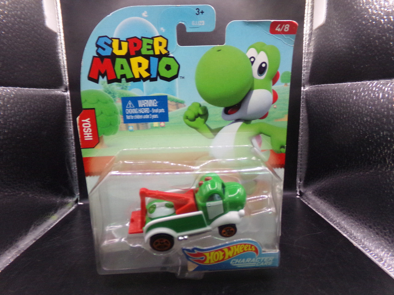 Hot Wheels Super Mario Character Cars 2022 Yoshi NEW Core Gaming