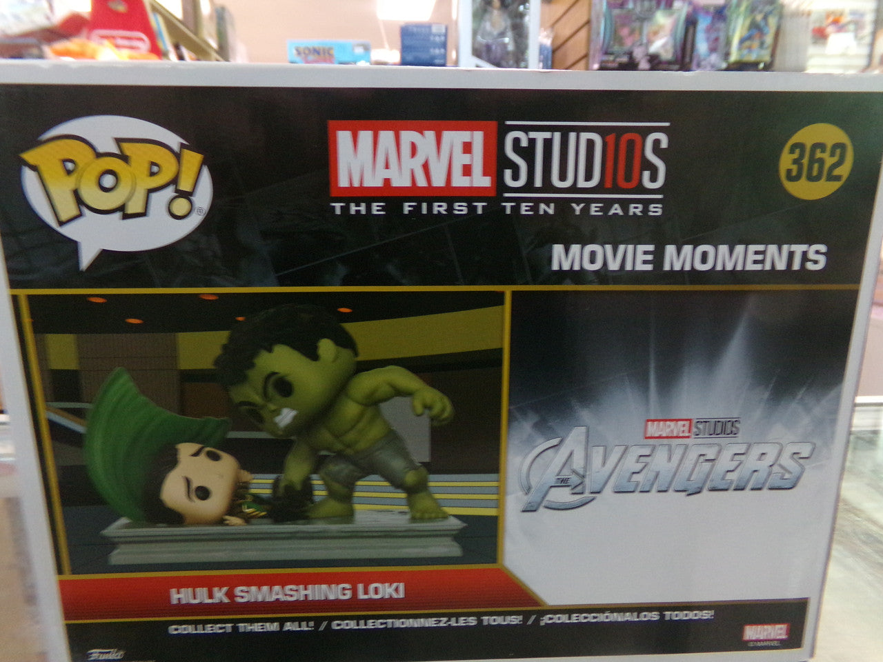 Marvel Studios 362 Hulk Smasking Loki Walgreens Funko Pop