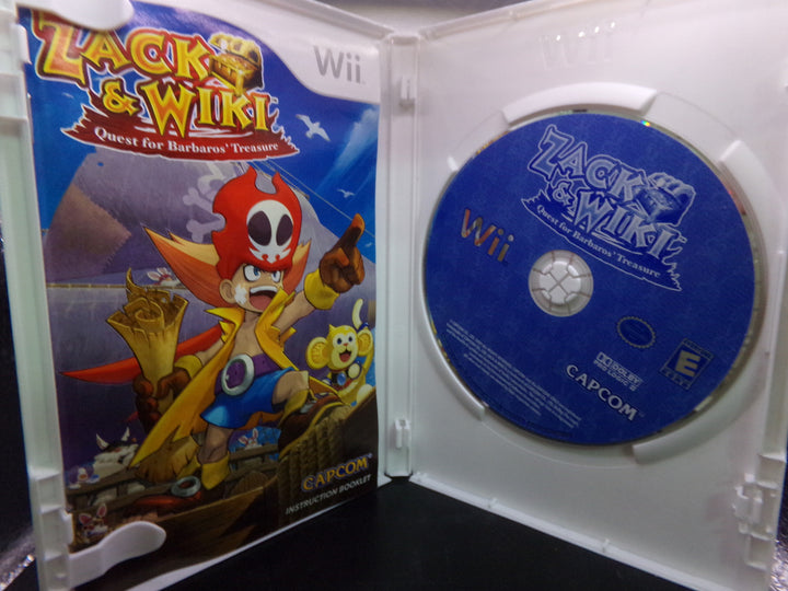 Zack & Wiki: Quest for Barbaros' Treasure Wii Used