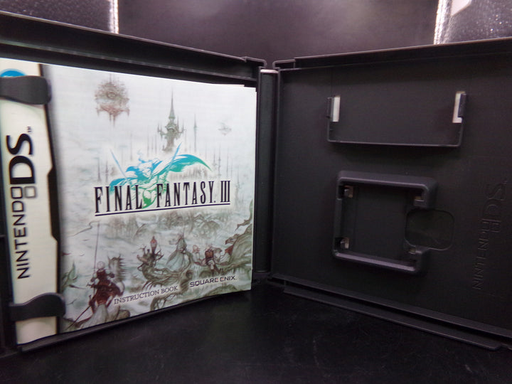 Final Fantasy III Nintendo DS CASE AND MANUAL ONLY